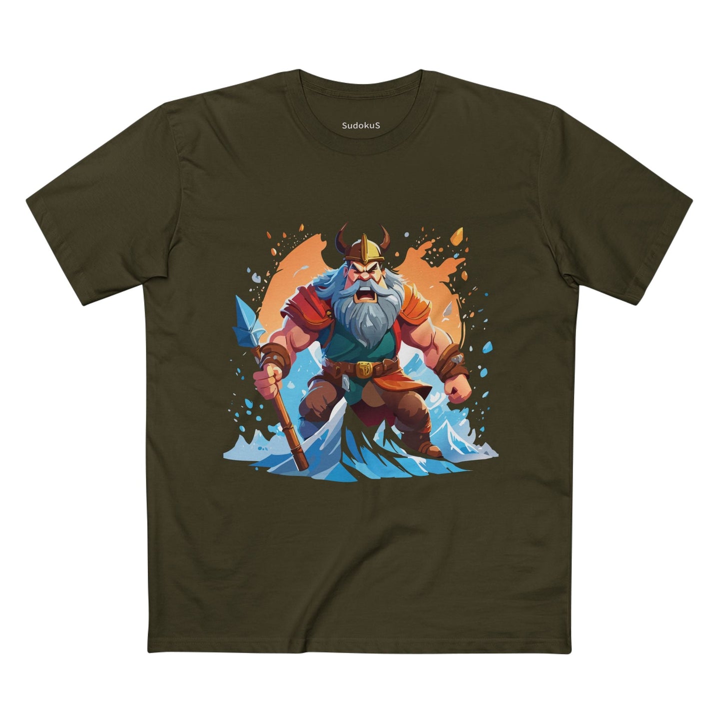 Viking Graphic Unisex 100 Cotton Staple Tee 21