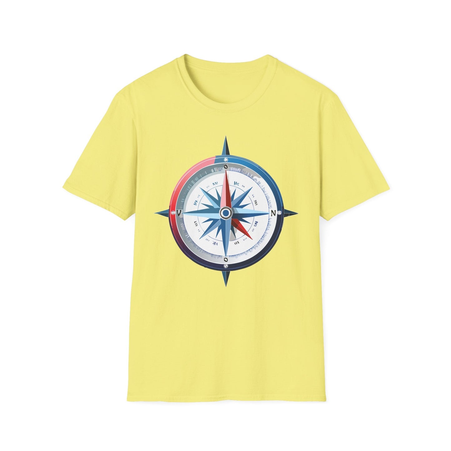 Compass Navigator Graphic Tee Unisex 100 Cotton 5