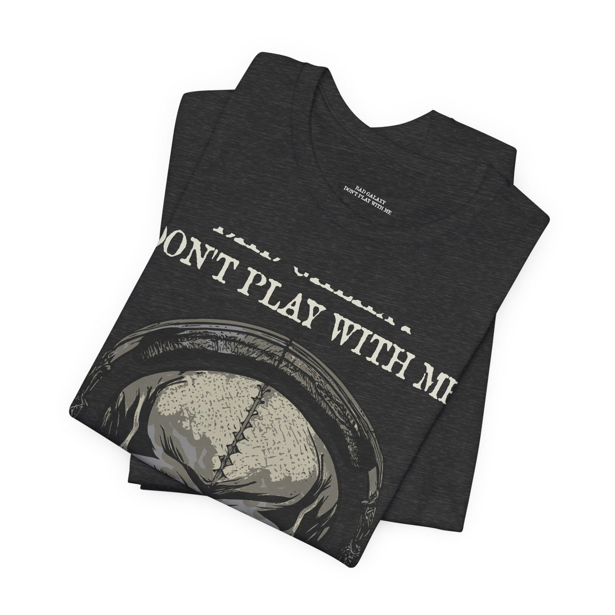 Skull Rock Graphic Unisex Cotton Bella+Canvas Tee with Art Design b46