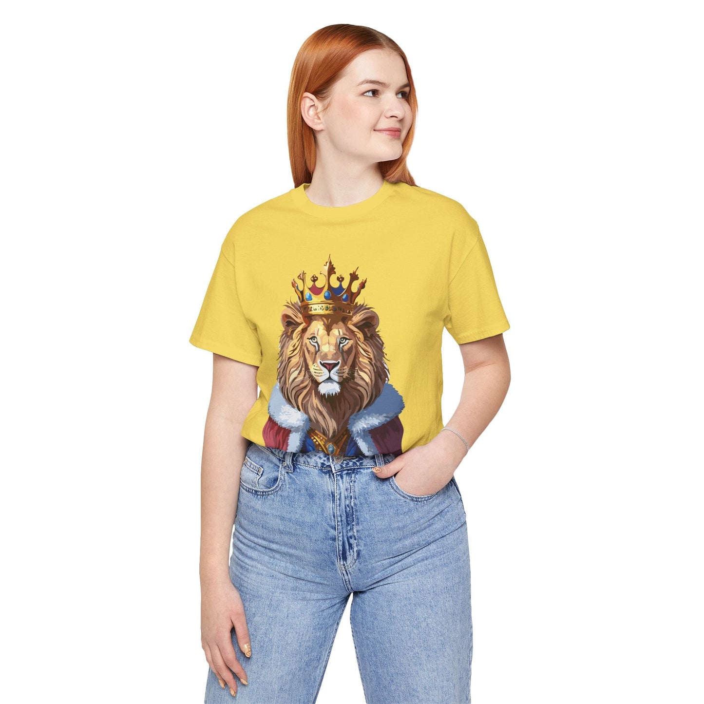 Unisex Animal Tee Shirt With Wild Animal Art Design Softstyle Comfort Tee Gildan 64000