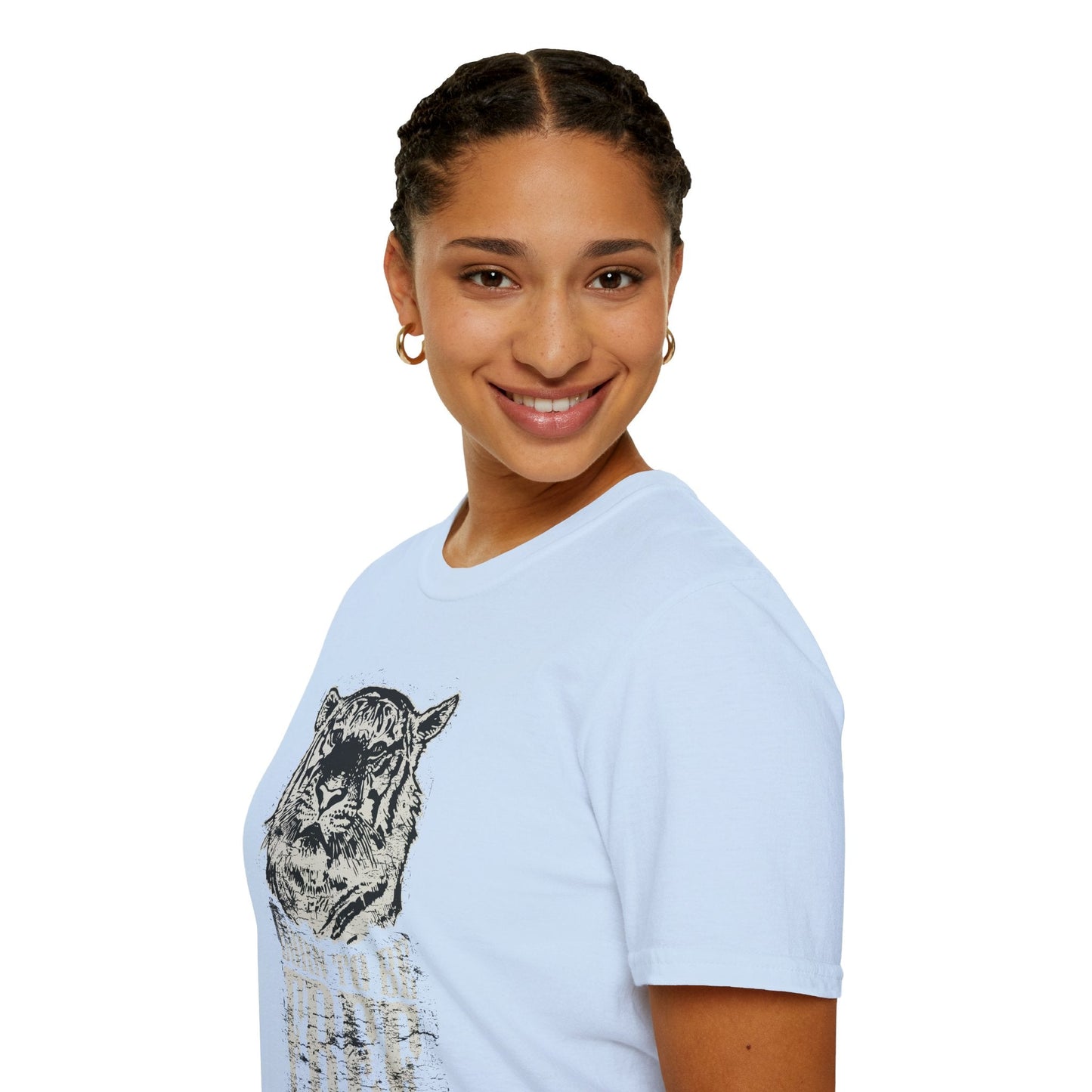 Art Design Shirt With Graphic Art Unisex Softstyle Tee 100 Percent Ring Spun Cotton