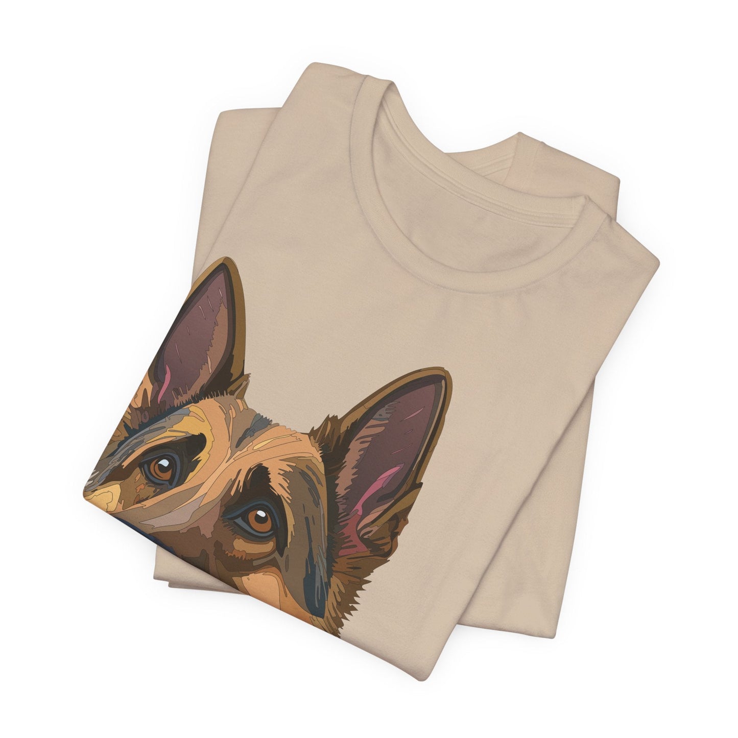 Unisex Animal Shirt With Art Design Tee Wild Animals Print Short Sleeve Comfort Tee