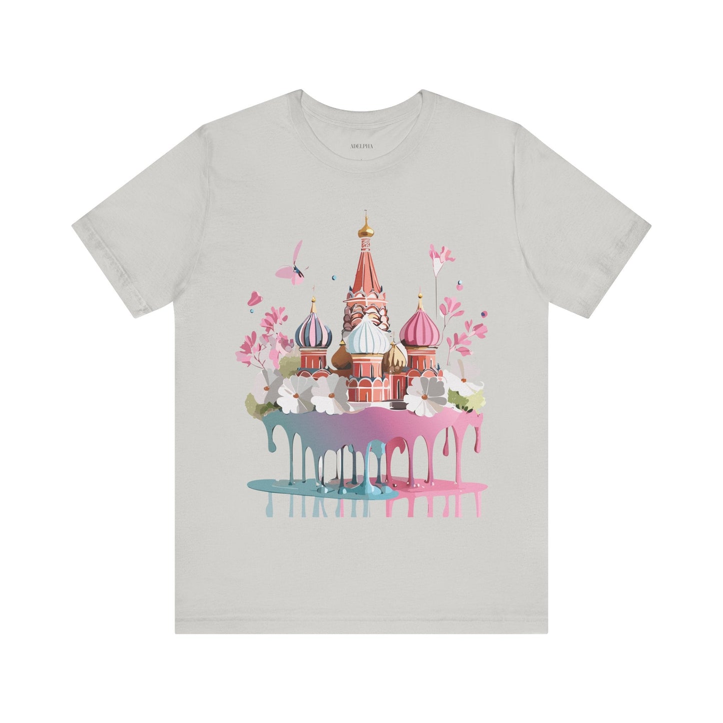 Premium Unisex Tourist Shirt Moscow Graphic Tee With Vintage Adelpha Artwork and Comfort
