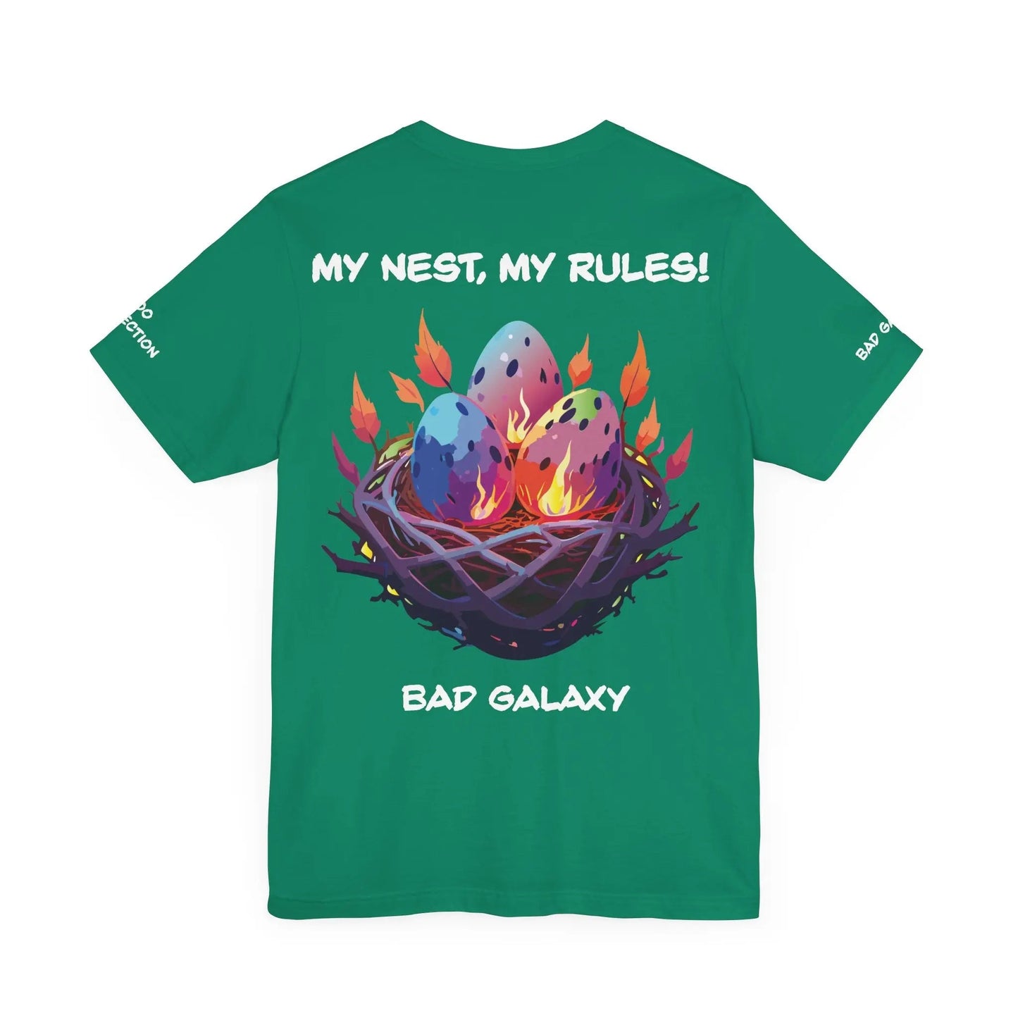 Animal T Shirt By Bad Galaxy Made To Order Cotton Tee With Eco Friendly Inks Soft Comfort Fit