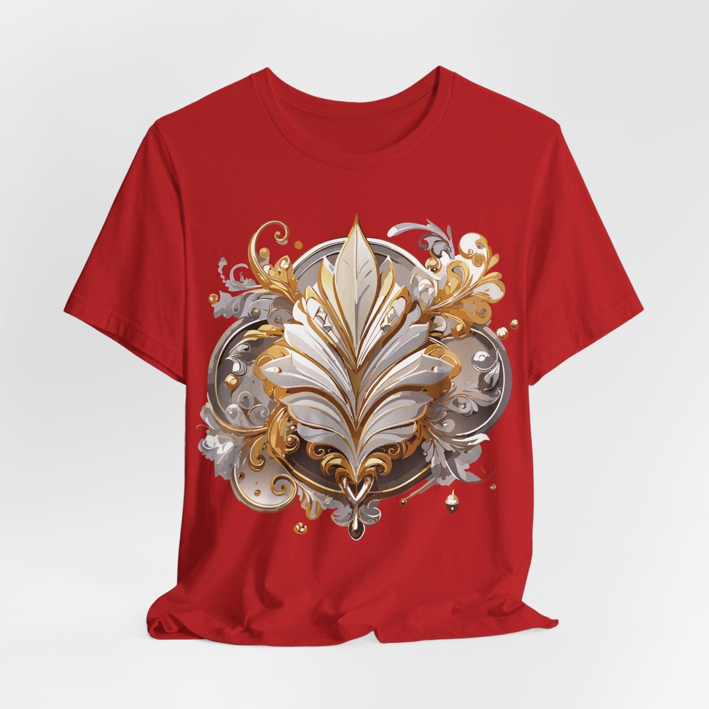 Jewelry Graphic Unisex 100 Cotton Vintage Treasure Art T-Shirt 11