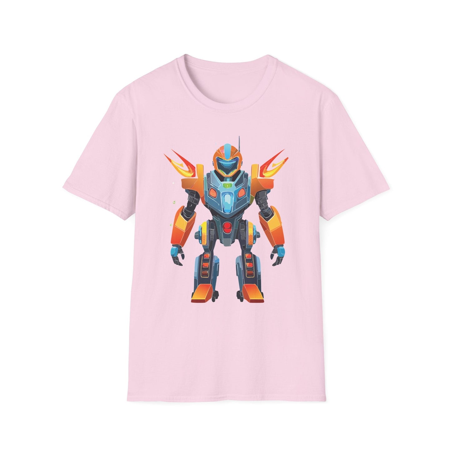 Cyborg Tee Unisex Robot Shirt Terminator Graphic Short Sleeve Tee Gildan Softstyle 64000 Cotton