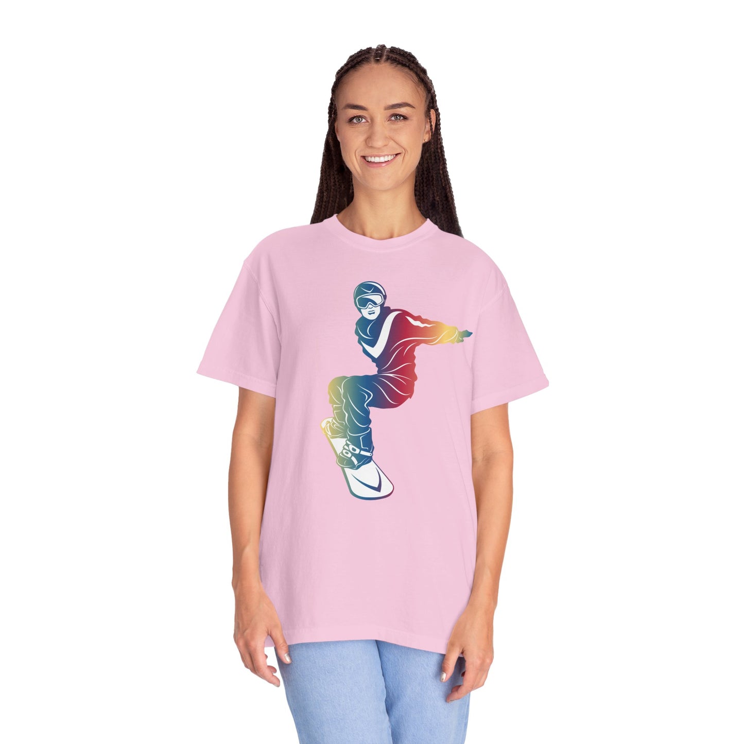 Unisex T-shirt with sports art design