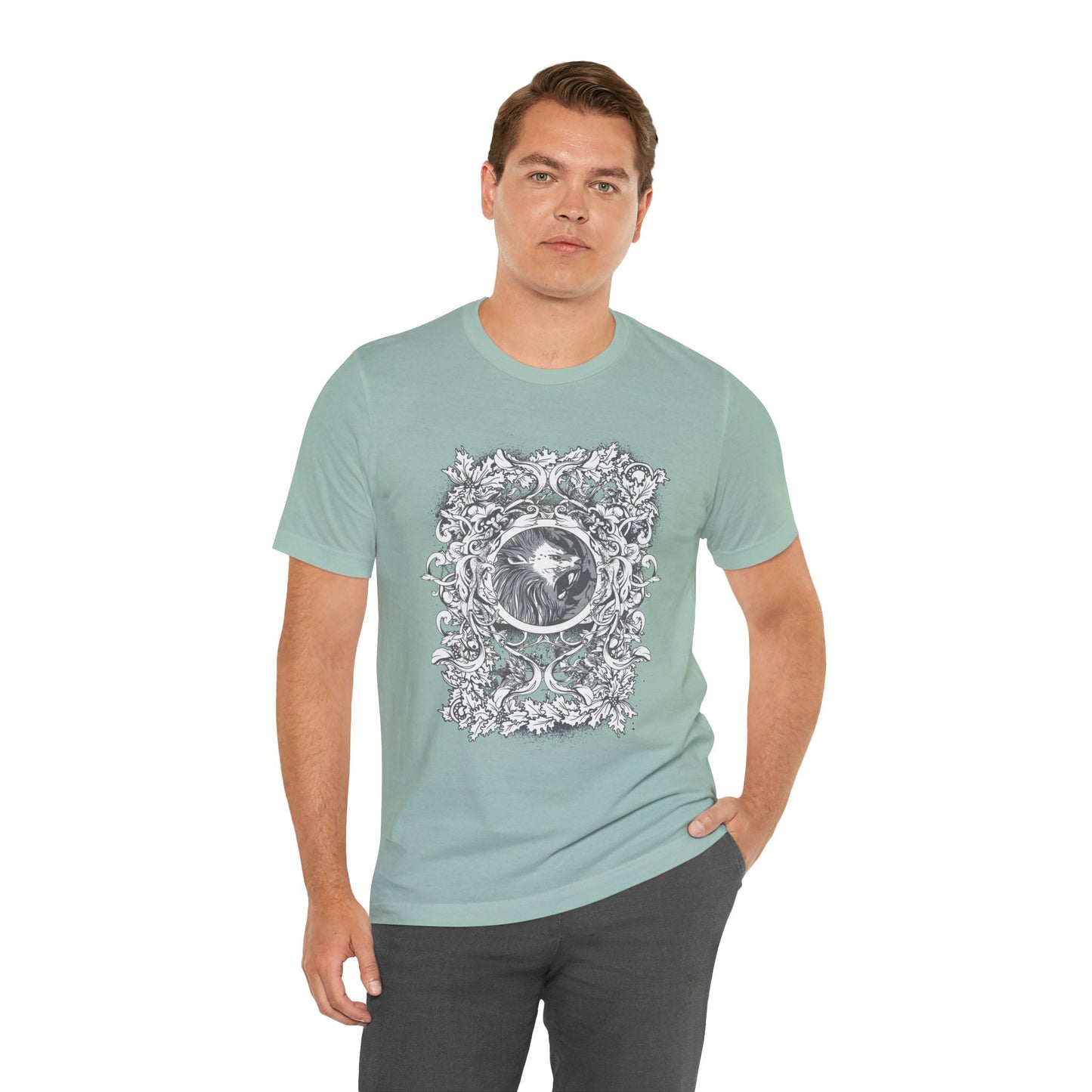 Gothic Illustration Graphic Unisex Cotton T-Shirt r18
