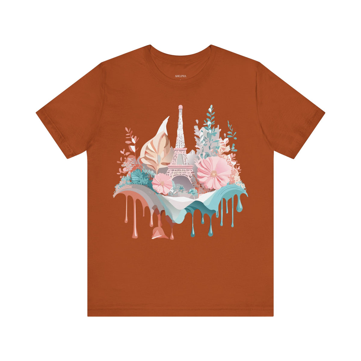 Unisex Cotton Bella+Canvas Tee with Paris