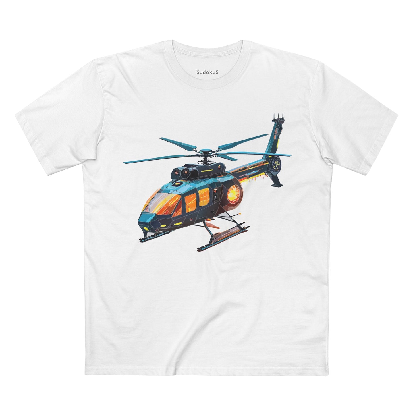 Chopper Graphic Unisex 100 Cotton Staple Tee 2
