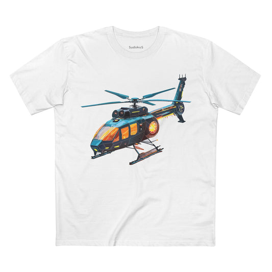 Chopper Graphic Unisex 100 Cotton Staple Tee 2