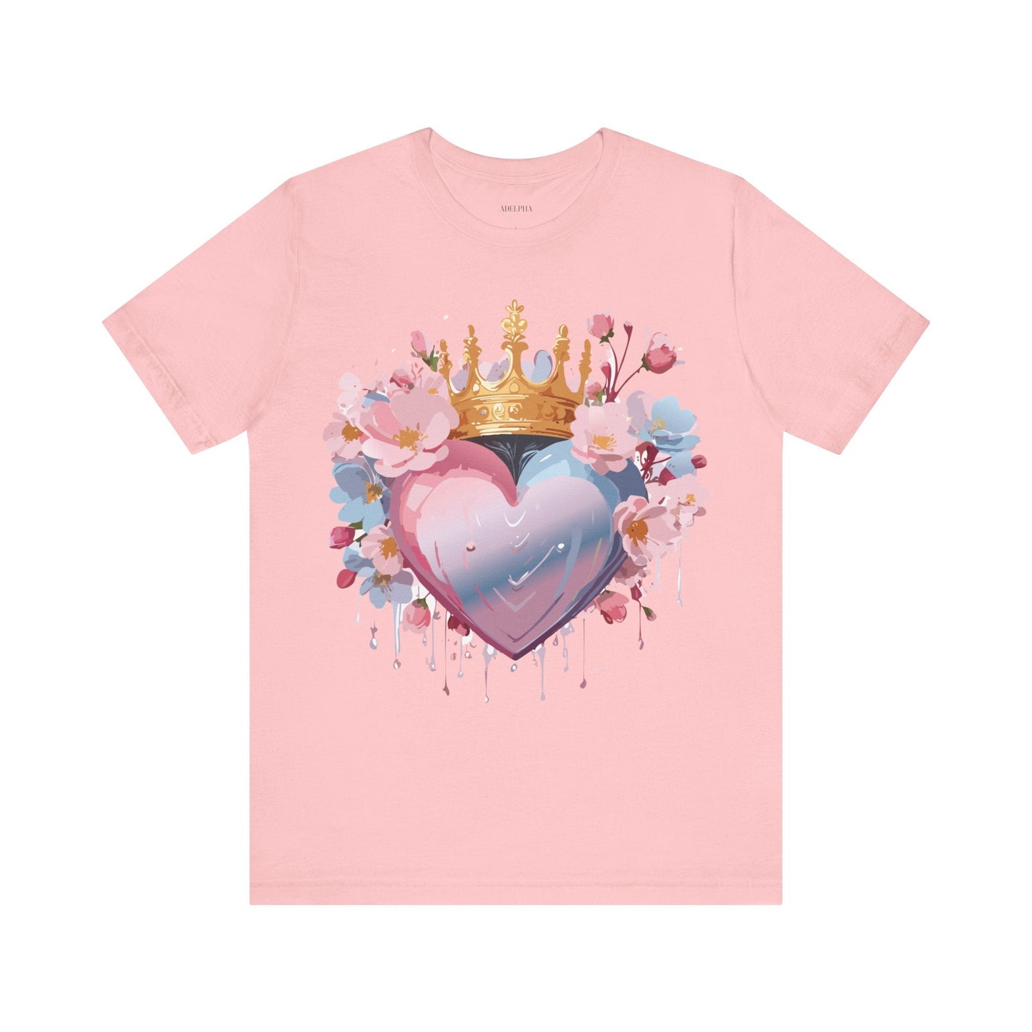 Valentine Graphic Tee Unisex Jersey Short Sleeve Adelpha Vintage Inspired Artwork