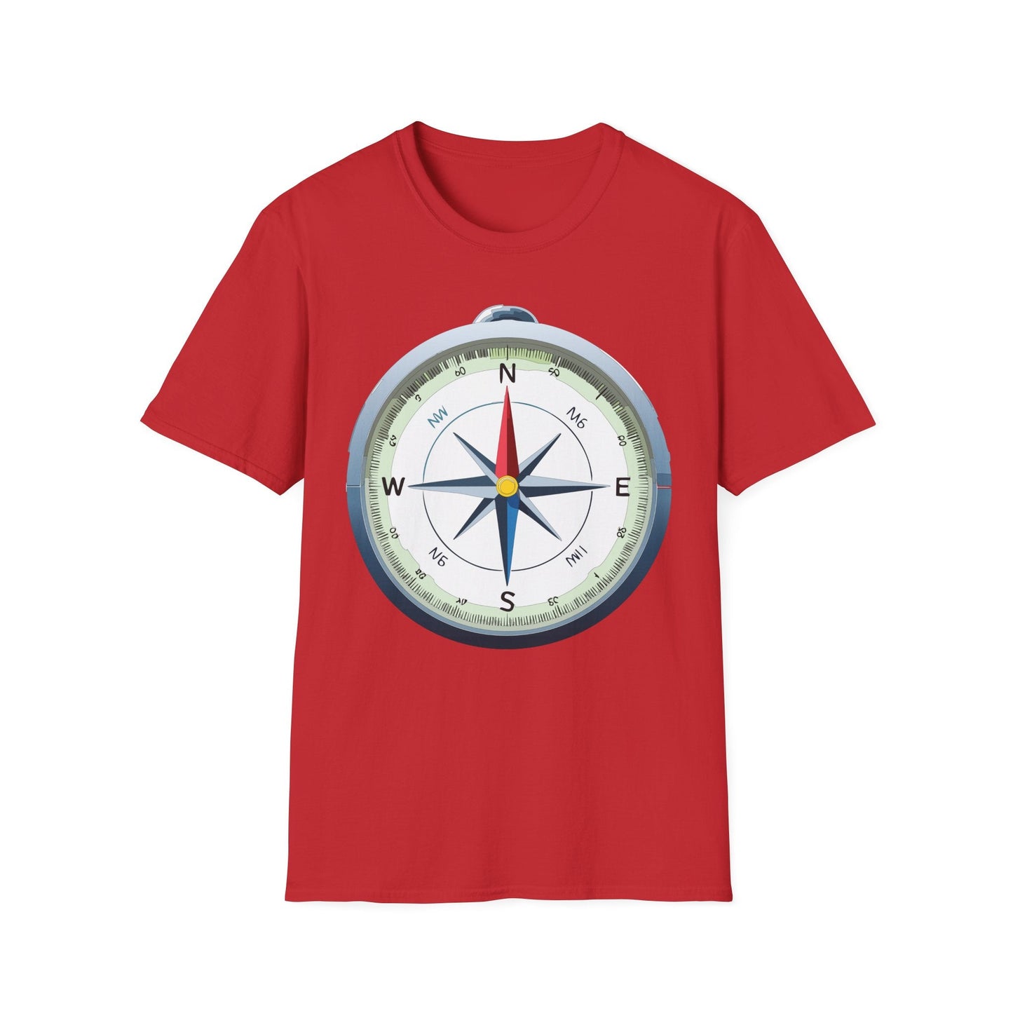 Compass Navigator Graphic Tee Unisex 100 Cotton 3
