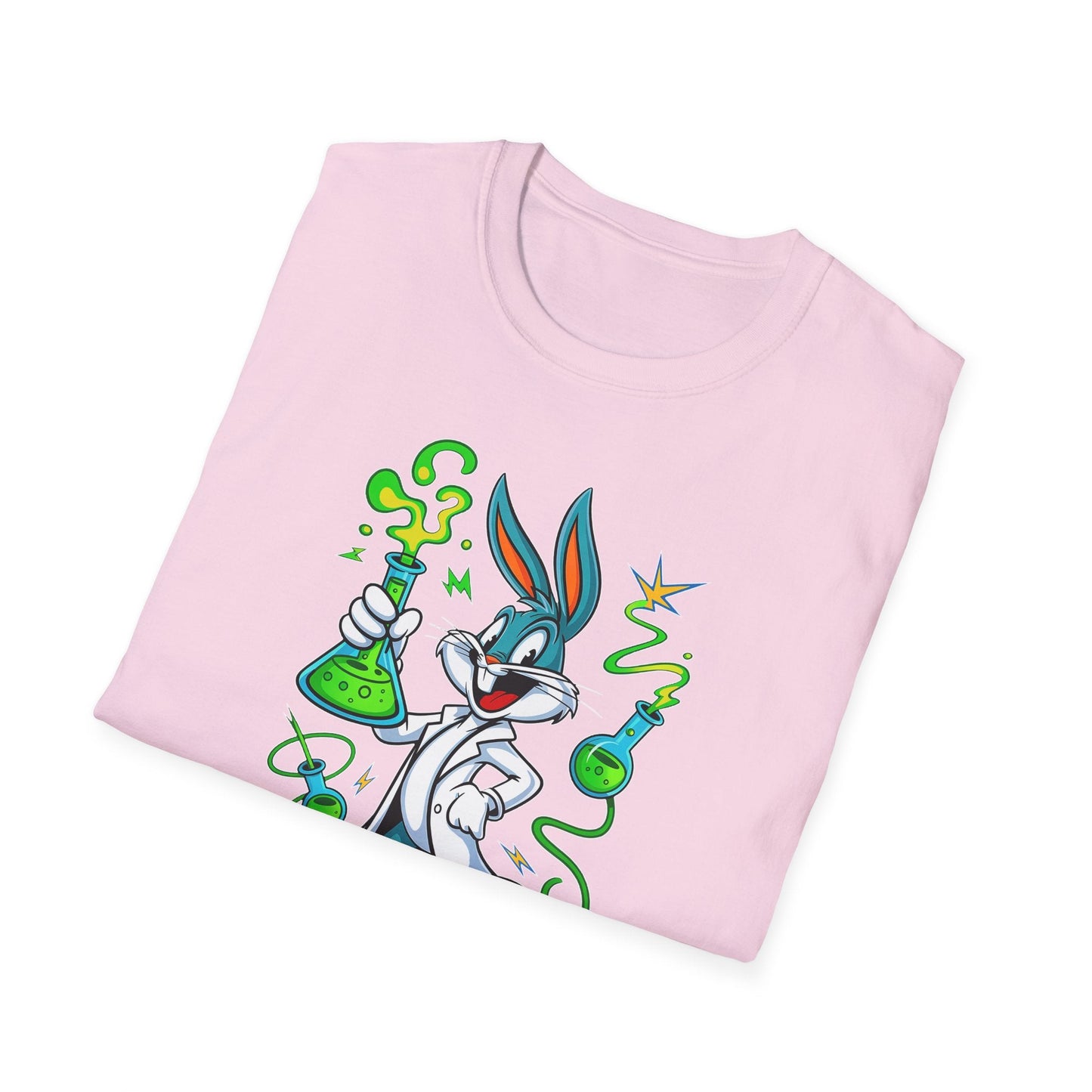 Bugs Bunny T Shirt Cartoon Design Unisex Softstyle 64000 Tee Graphic Shirt Art Design