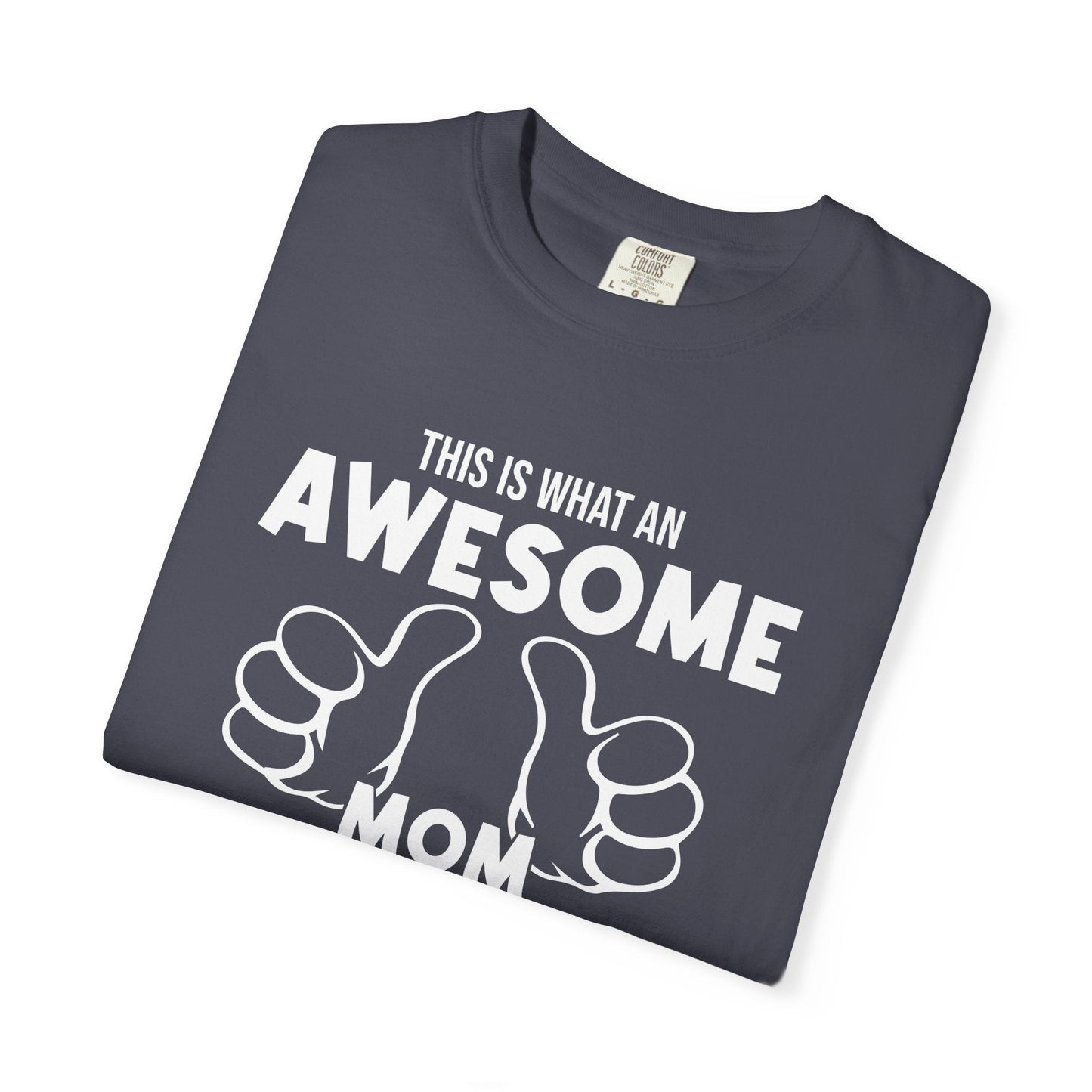 Mom T-shirt Mother's Day Mama Tee Unisex Comfort Colors Garment-Dyed Cotton h25