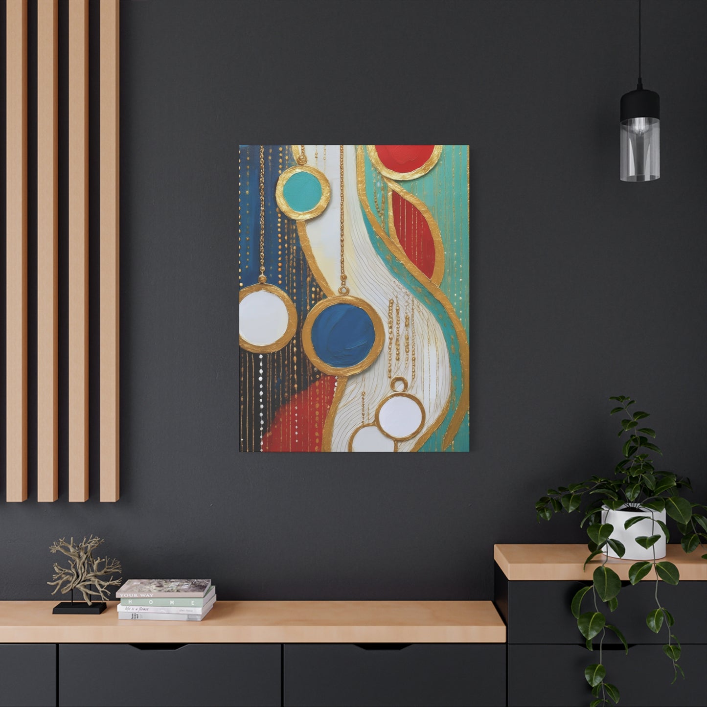 Abstract Oil Painting Print Canvas 20x24,20x30,24x30 24x32,24x36,30x40 32x48,36x48,40x60 Pine-Wood Inner Frame ABS-103