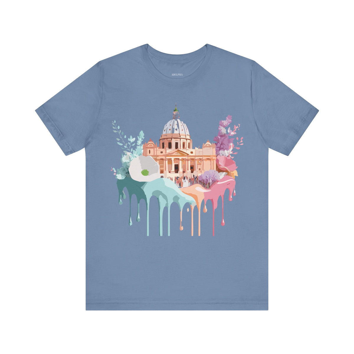Unisex Cotton Bella+Canvas Tee with Rome