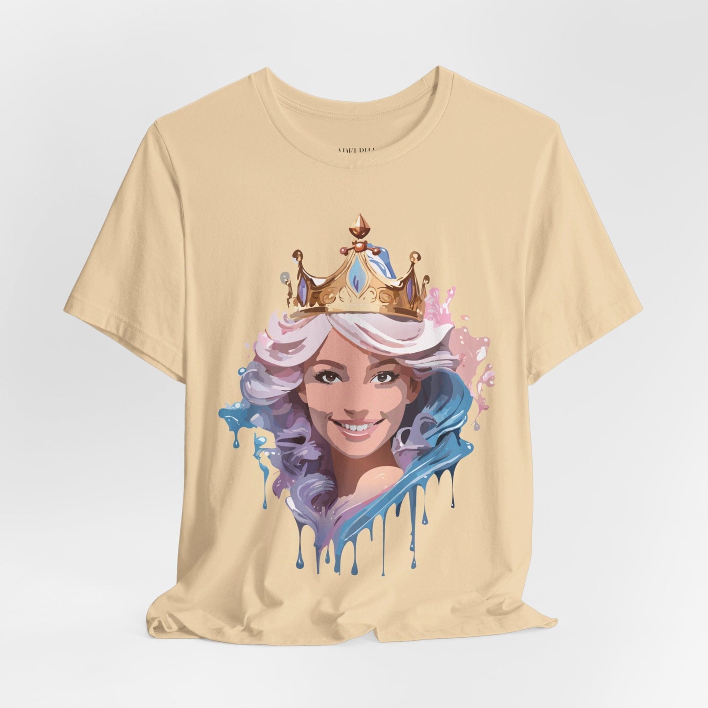 Queen Graphic Tee From Adelpha Vintage Inspired Art Design Unisex Jersey Short Sleeve