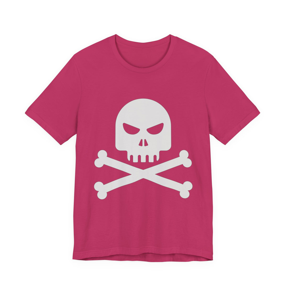Camiseta unisex de algodón con calavera
