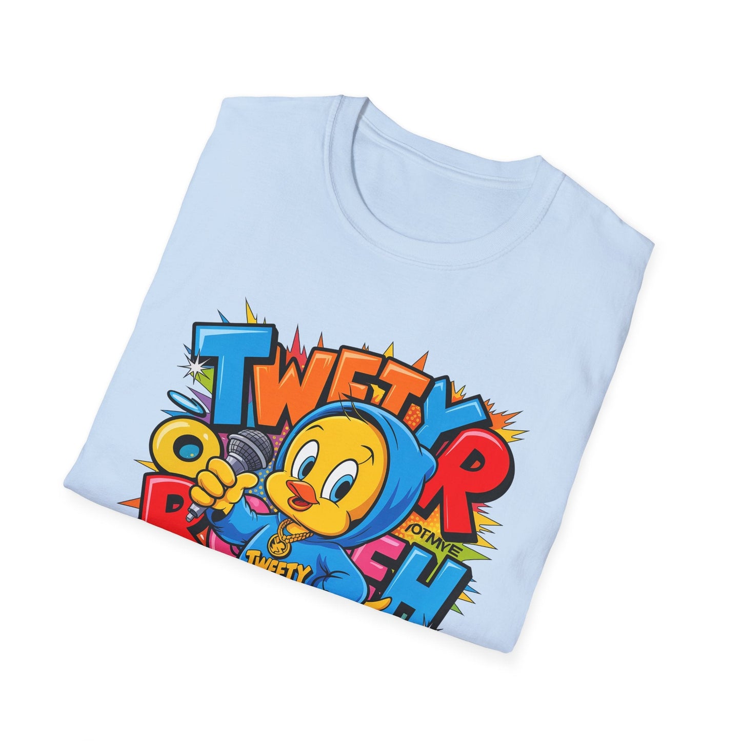 Cartoon T Shirt With Animation Funny Animals Tee Unisex Gildan Softstyle 64000 Pro