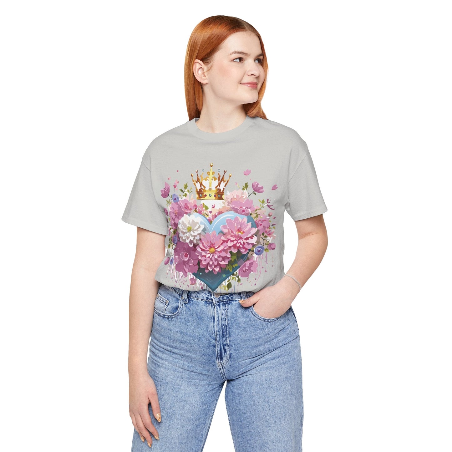 Valentine Shirts Unisex Graphic T Shirt From Adelpha Vintage Inspired Artwork Short Sleeve Tee