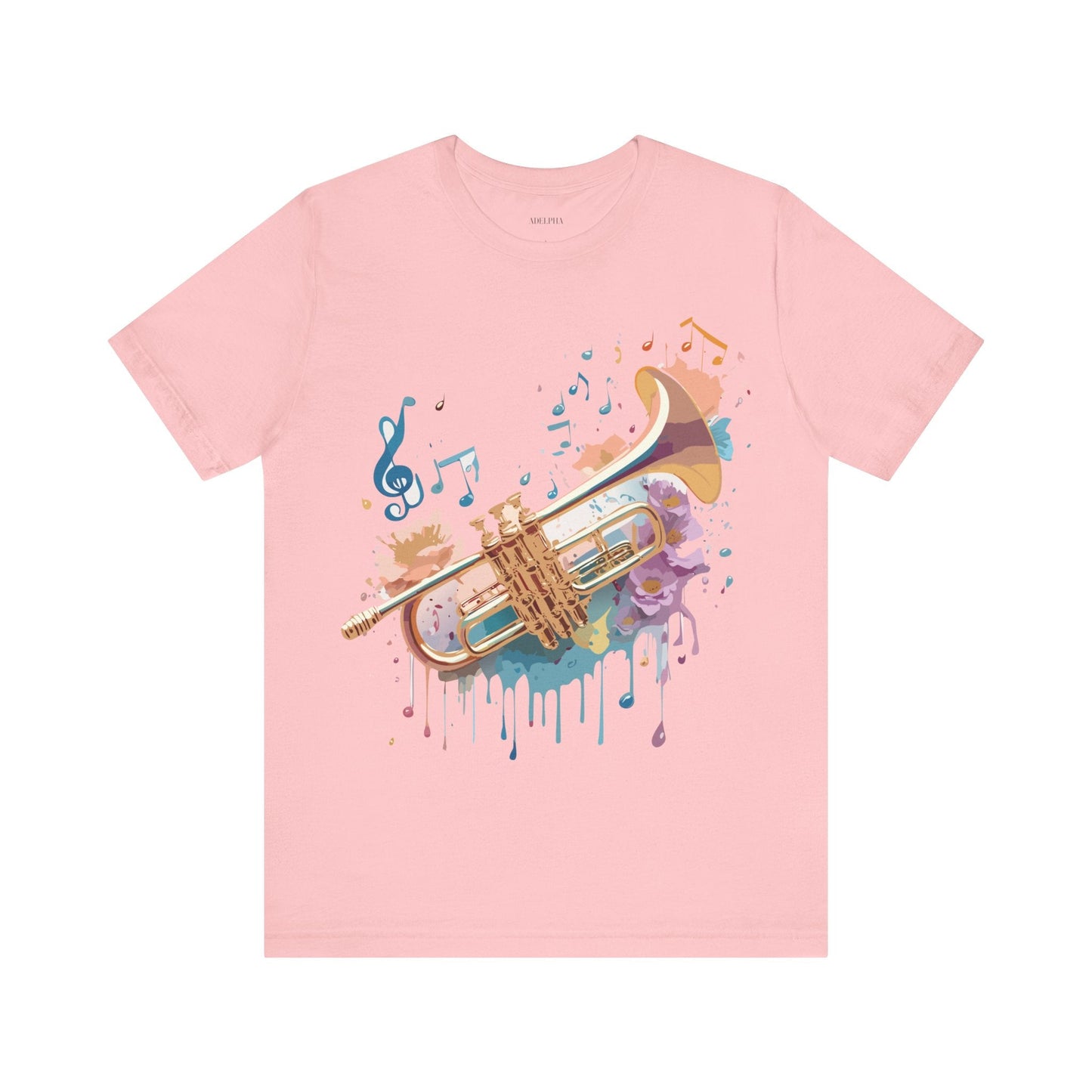 Music Graphic T Shirt Unisex Vintage Inspired Art Tee Adelpha Short Sleeve Design