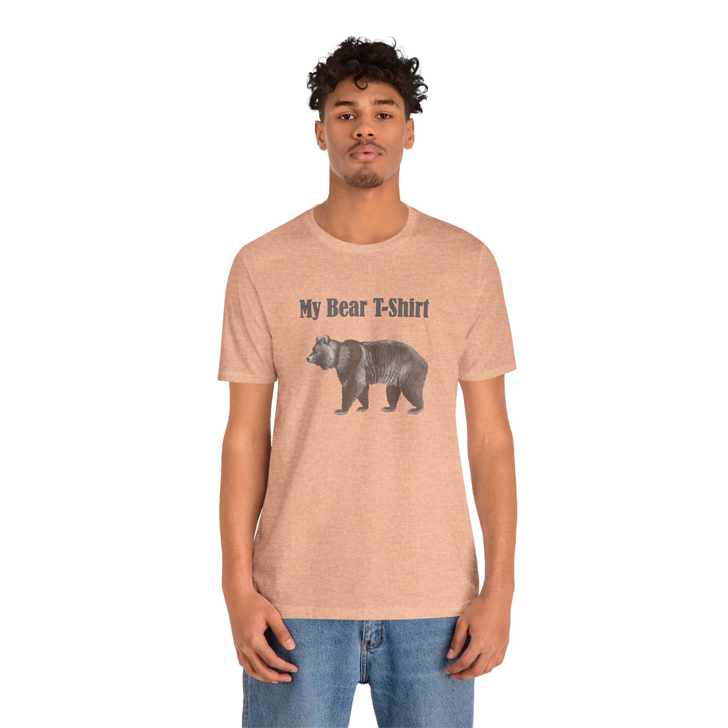 Unisex Cotton Tee Shirt with animals Print