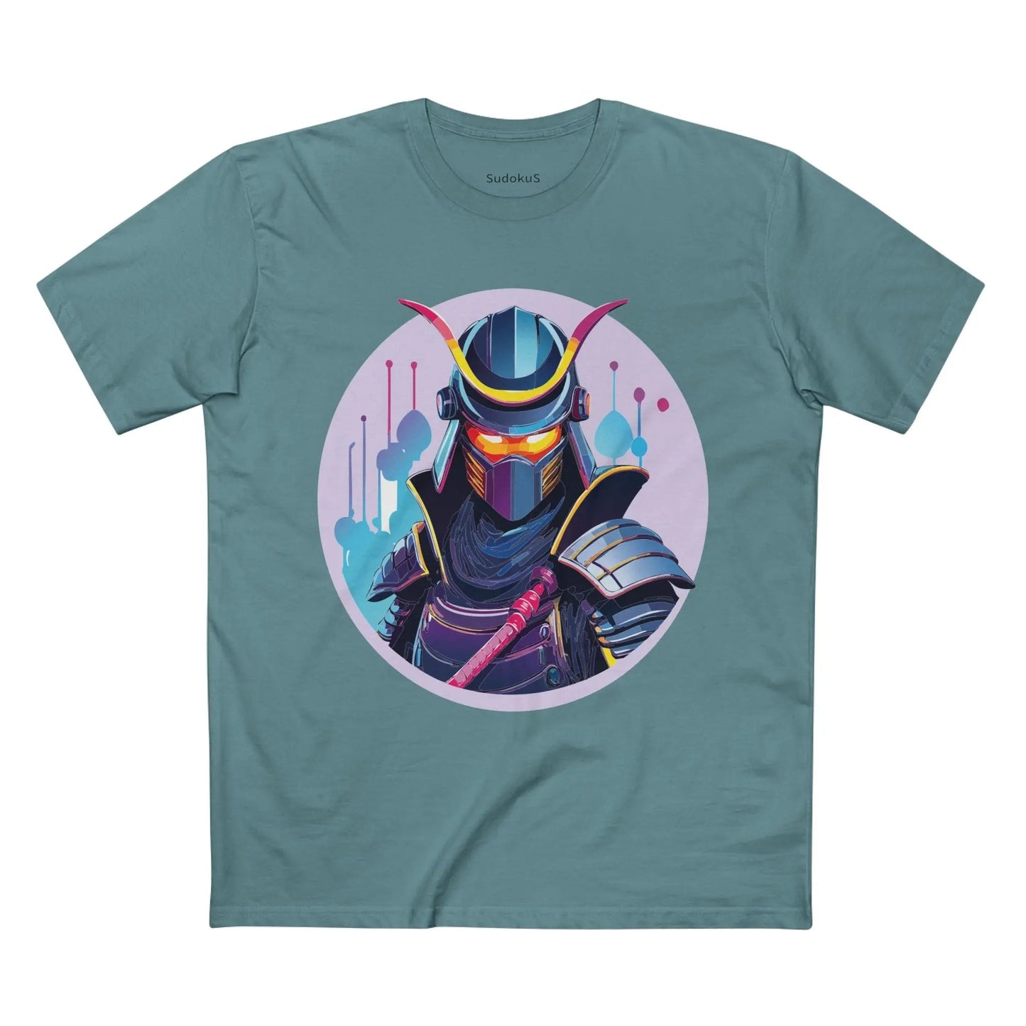 Samurai Graphic Unisex 100 Cotton Staple Tee 15