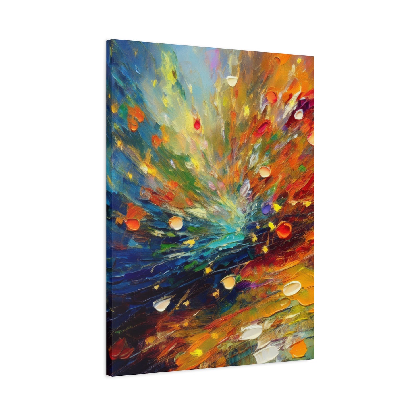 Abstract Oil Painting Print Canvas 20x24,20x30,24x30 24x32,24x36,30x40 32x48,36x48,40x60 Pine-Wood Inner Frame ABS-121