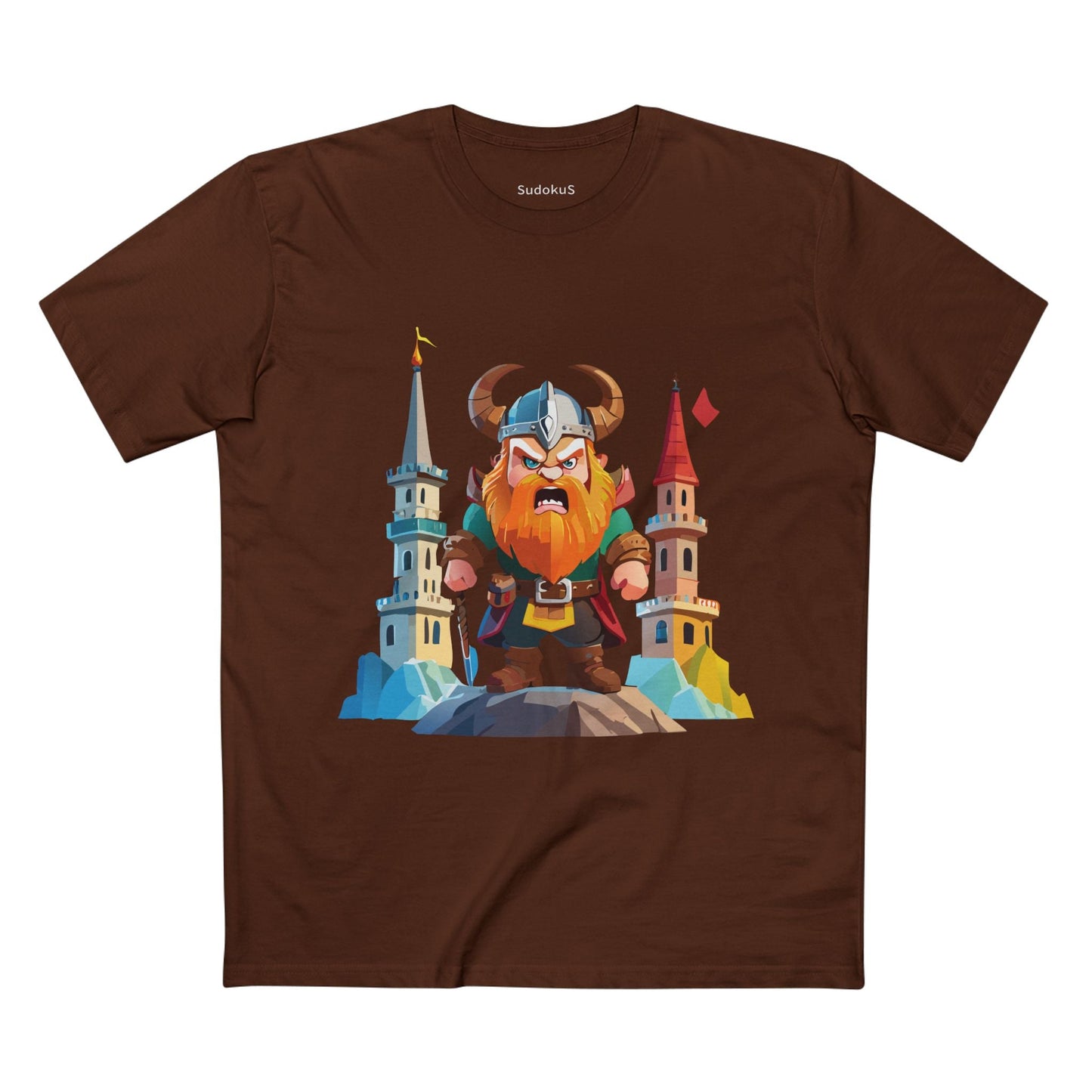Viking Graphic Unisex 100 Cotton Staple Tee 10