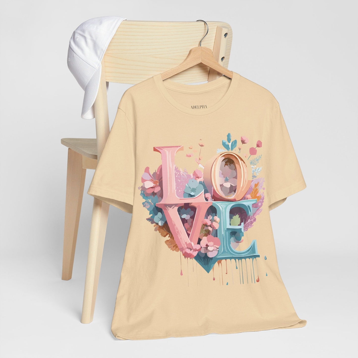 Valentine Graphic Tee From Adelpha Unisex Jersey Short Sleeve Vintage Inspired Art Design