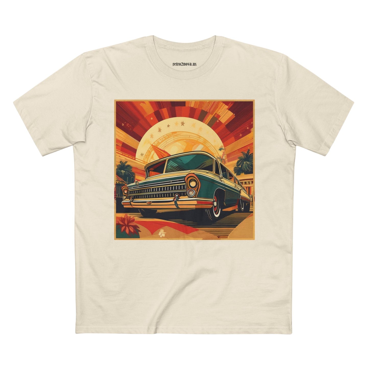 Retro Car Shirts Vintage Car Shirts RC 17 Unisex Premium Cotton Tee With Original Art Design