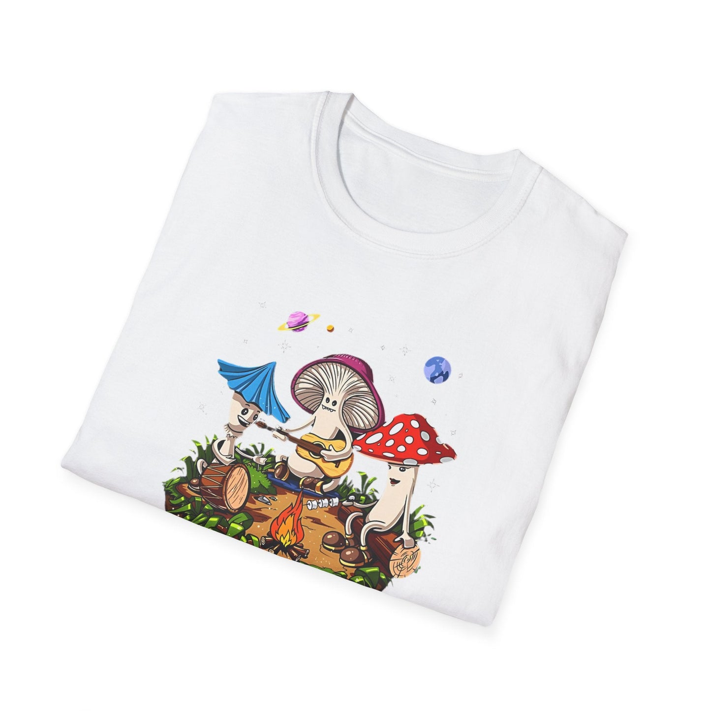 Mashroom Tee Shirt Unisex Funny Mashroom Design Gildan Softstyle 64000 Tee Softstyle Comfort