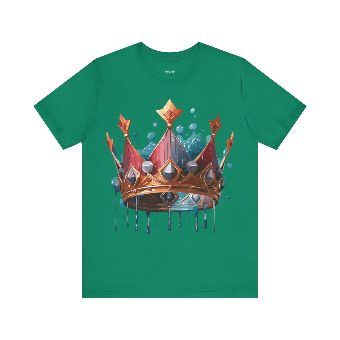 Crown Graphic Unisex 100 Cotton Vintage Artwork Tee 7