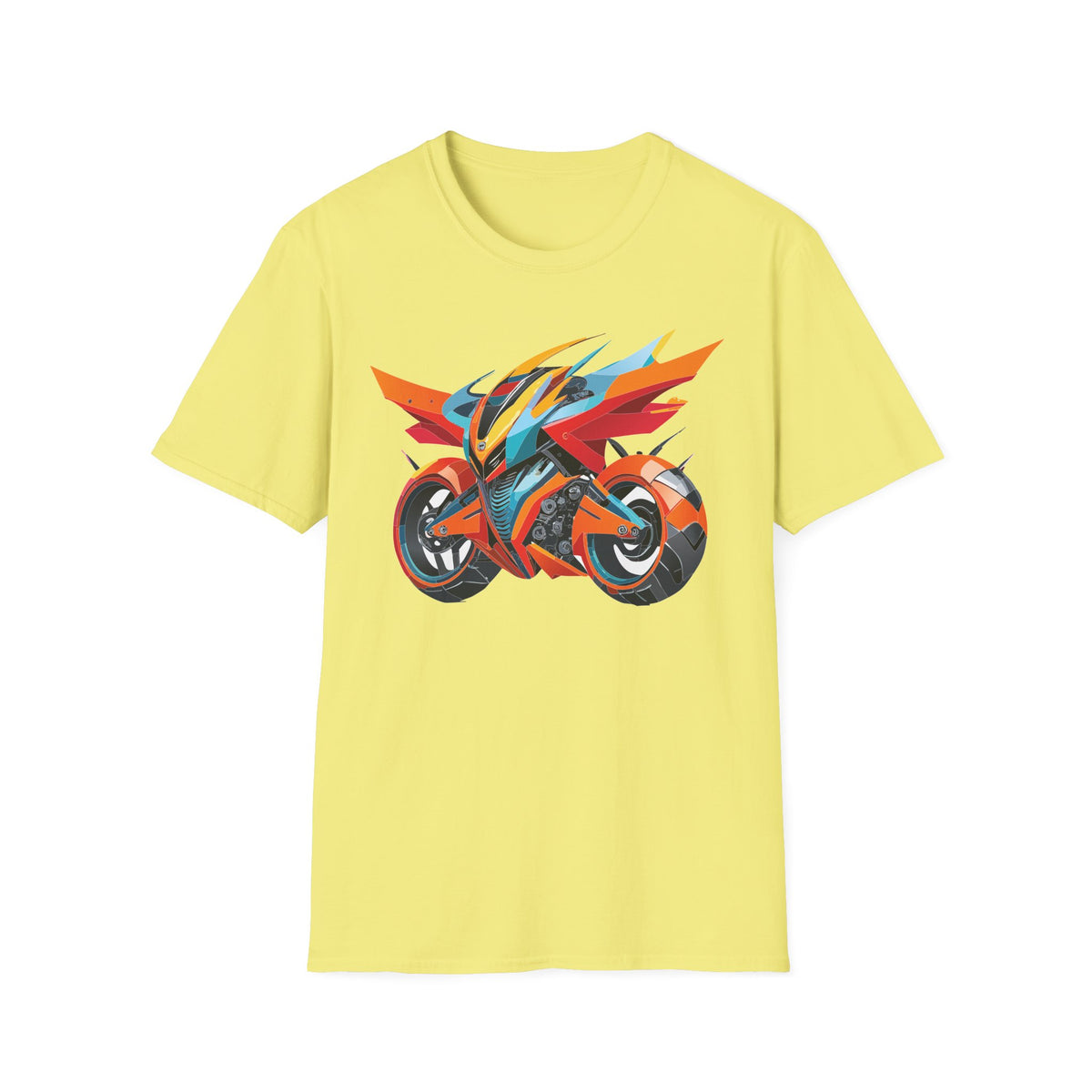 Moto Bike Motorcycle Graphic Tee Gildan Unisex 100 Cotton Tee Shirt m5