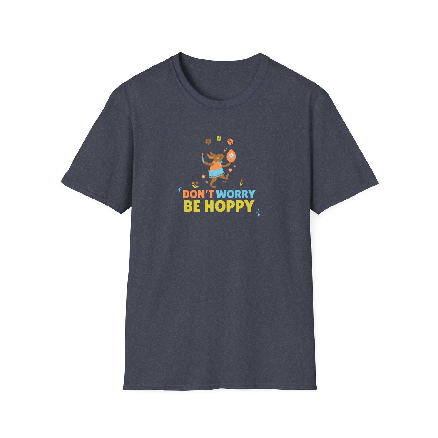 Easter Day T Shirt With Signature Art Design Unisex Softstyle Tee 64000 By Gildan