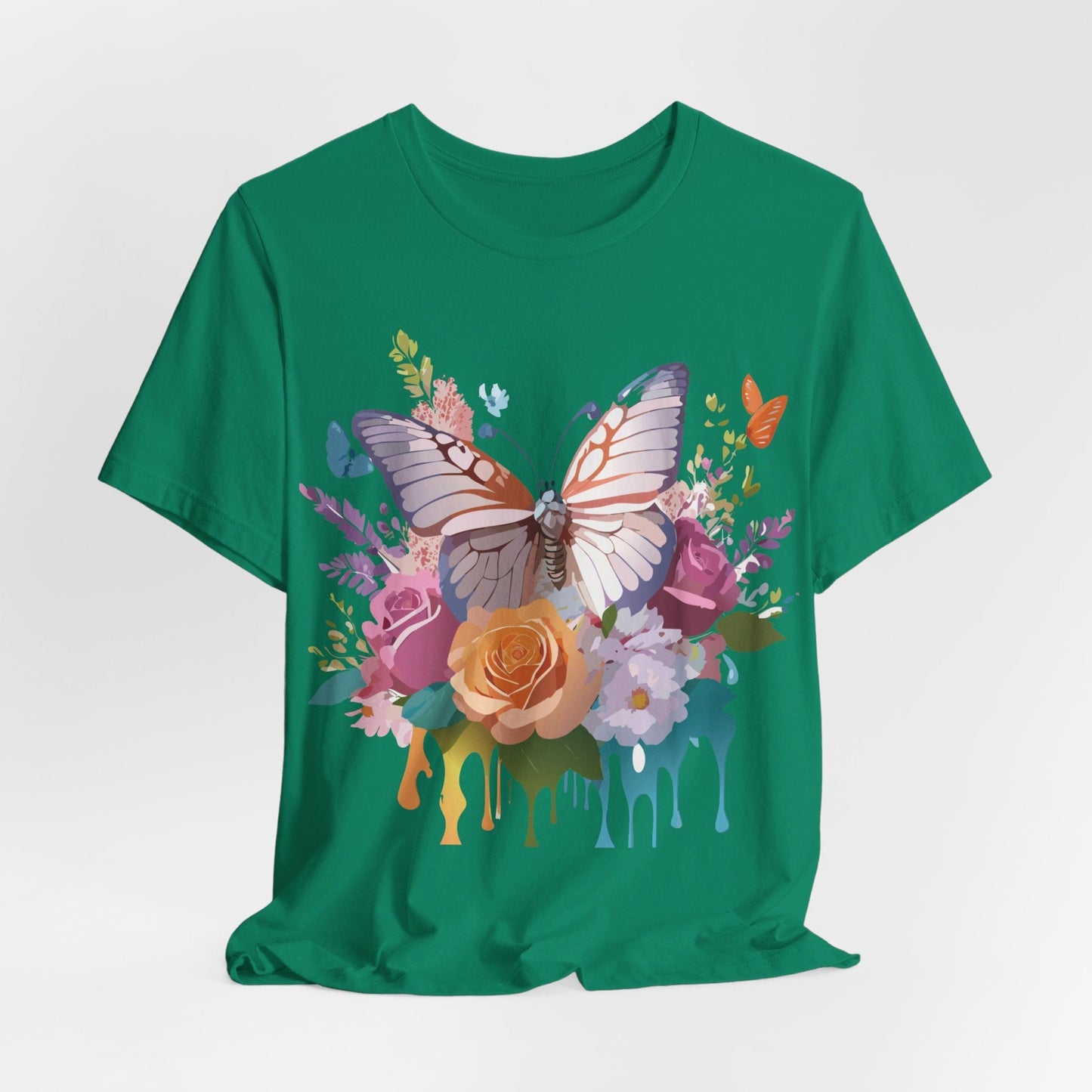 Adelpha Butterfly Graphic Tee Art Design Vintage Unisex Short Sleeve Shirt