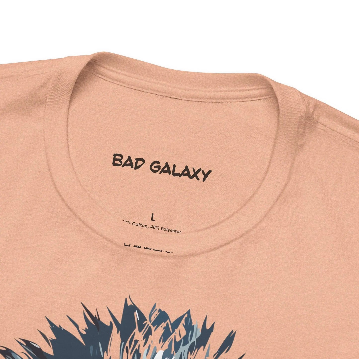Bad Galaxy Punk Rock Tee Shirt Made To Order 100 Cotton Eco Friendly Inks Designed In USA