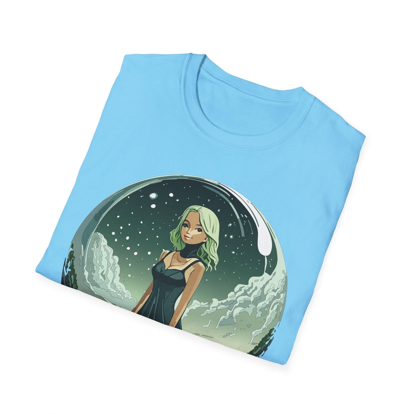 Womens Graphic T Shirt Art Design Tee Ladies Short Sleeve Softstyle 64000 Cotton Ring Spun