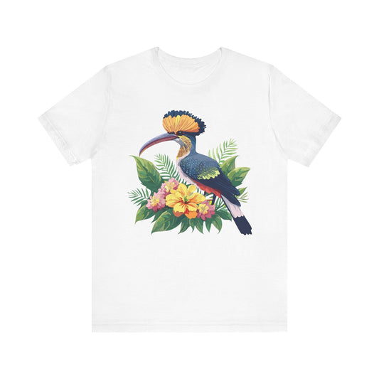 Unisex Animal Tee Shirt With Art Design Wild Animals Short Sleeve Jersey Tee For Everyday