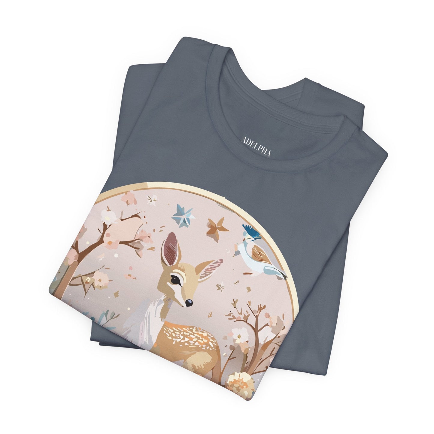 Adelpha Medallion Shirt Unisex Graphic Tee Vintage Inspired Art Design Short Sleeve T Shirt