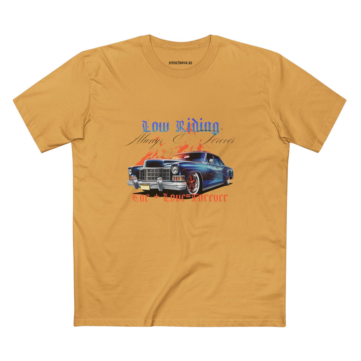 Retro Car Vintage Graphic Tee Staple Unisex 100 Cotton Tee Shirt - RC-28
