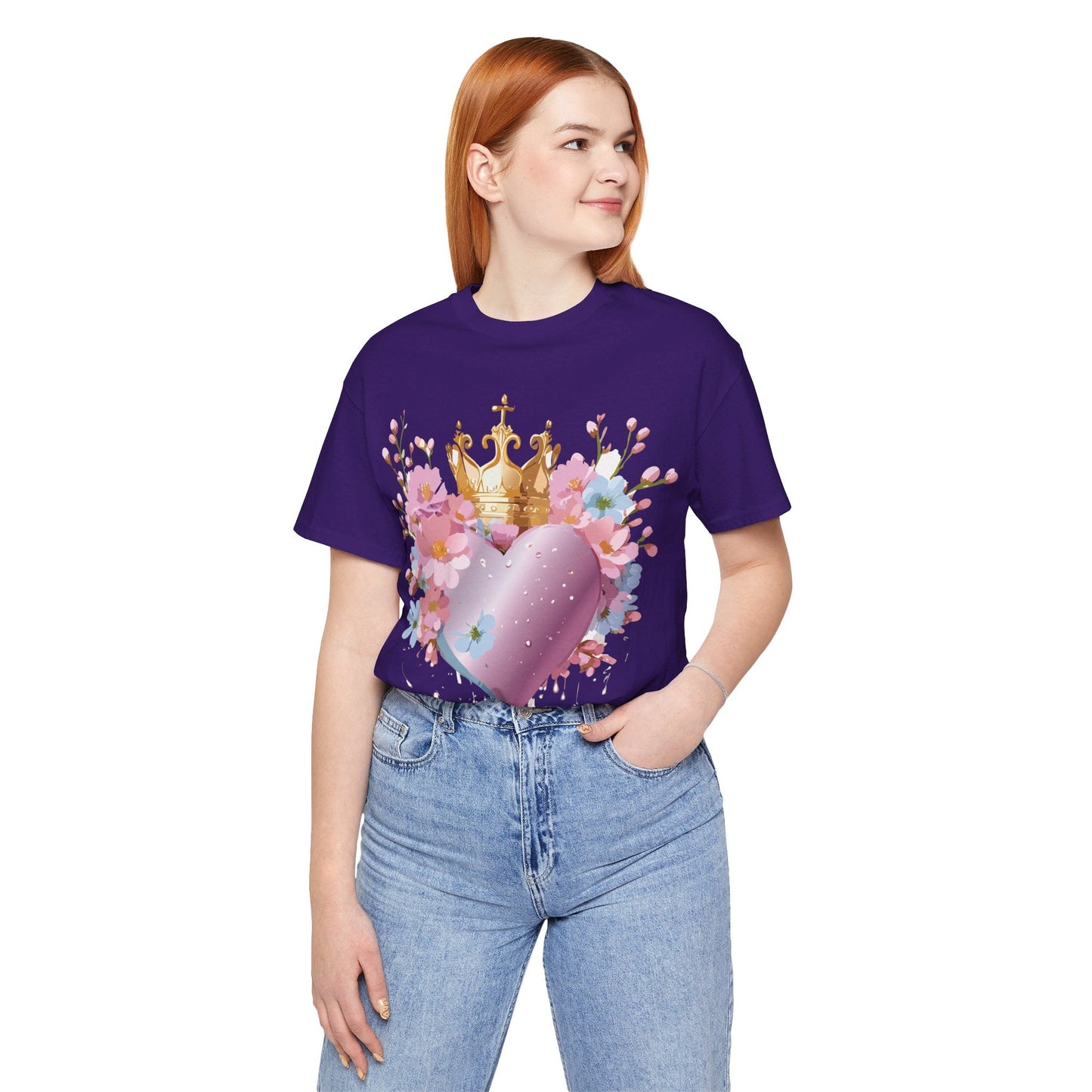 Valentine Graphic Tee From Adelpha Unisex Jersey Short Sleeve Vintage Inspired Artwork Shirt