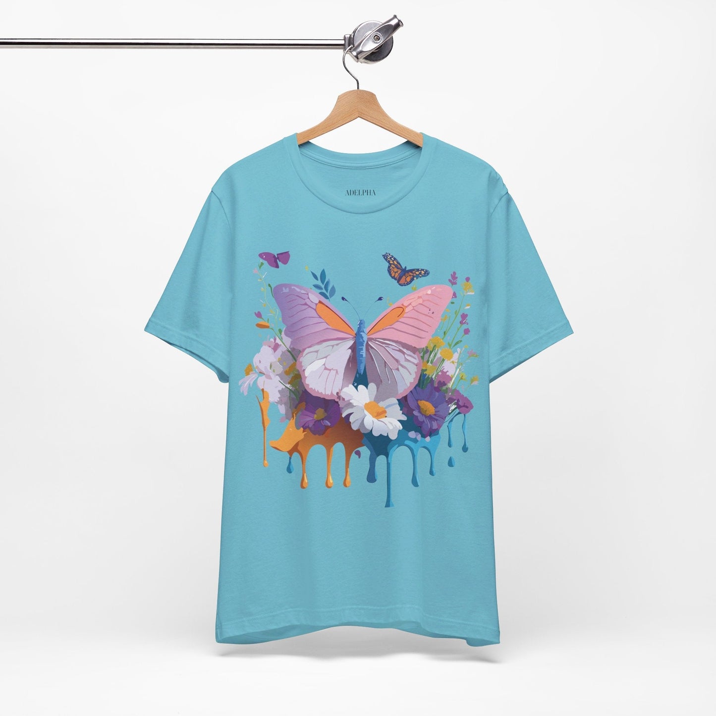 Adelpha Butterfly Graphic Tee Unisex Short Sleeve Shirt Premium Artwork