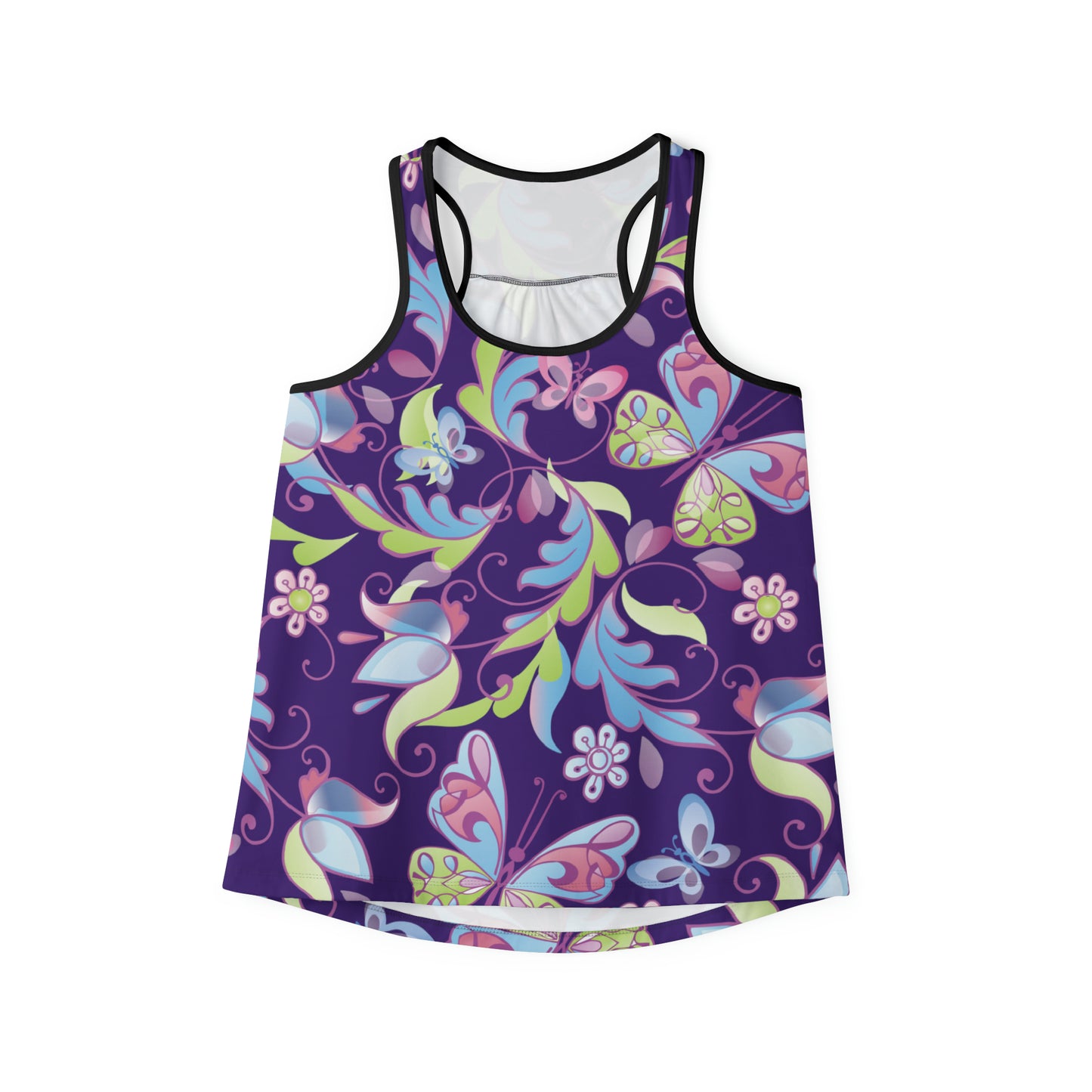 Summer Tank Top with floral prints