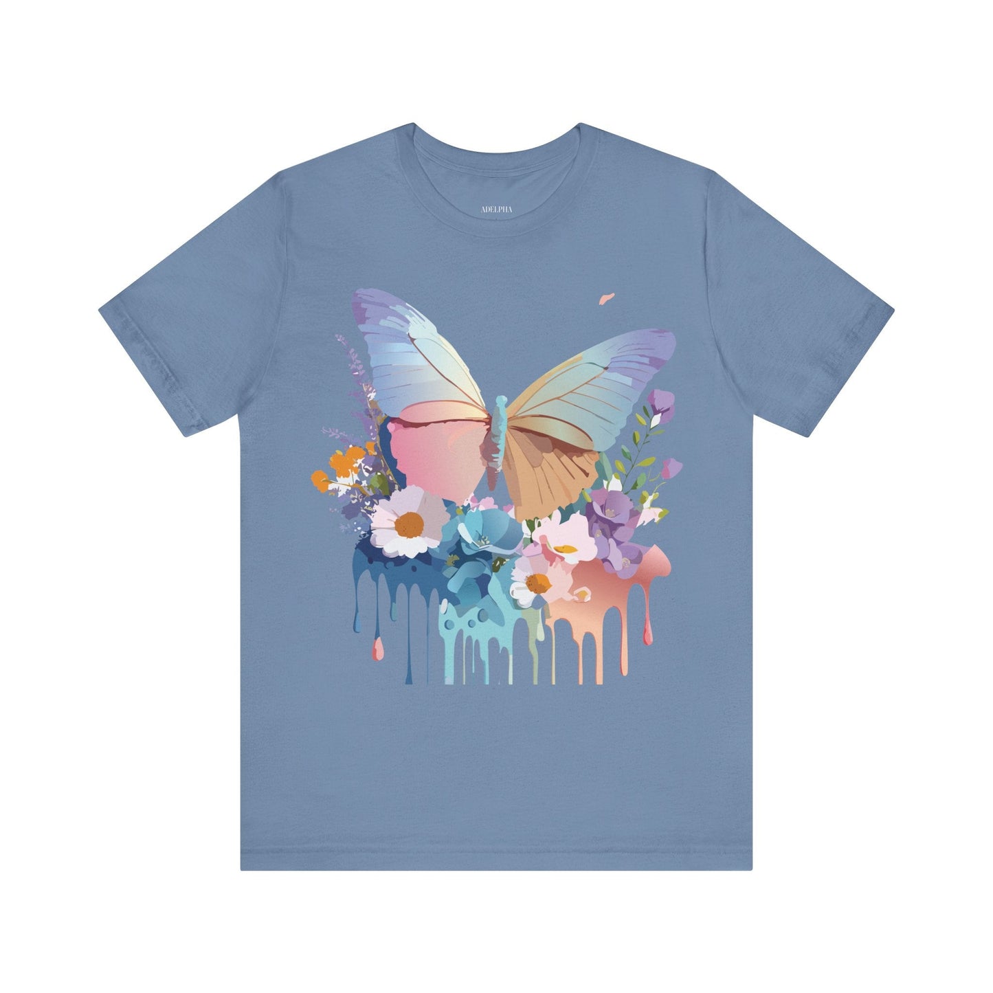 Butterfly Graphic Tee Unisex Adelpha Art Design Vintage Inspired Shirt