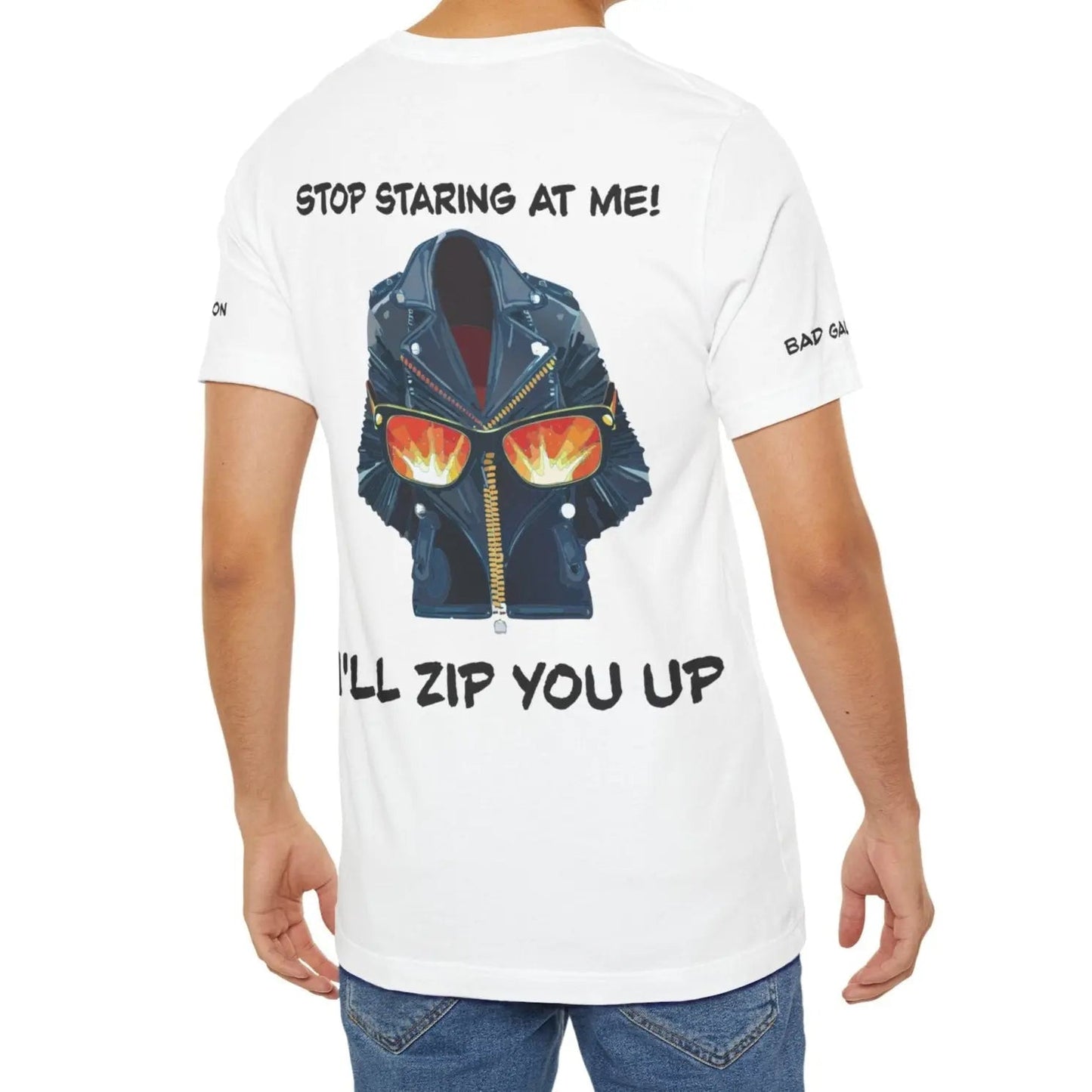 Bad Galaxy Animal T Shirt 100 Percent Cotton Eco Friendly Ink Made in USA Durable Stitching