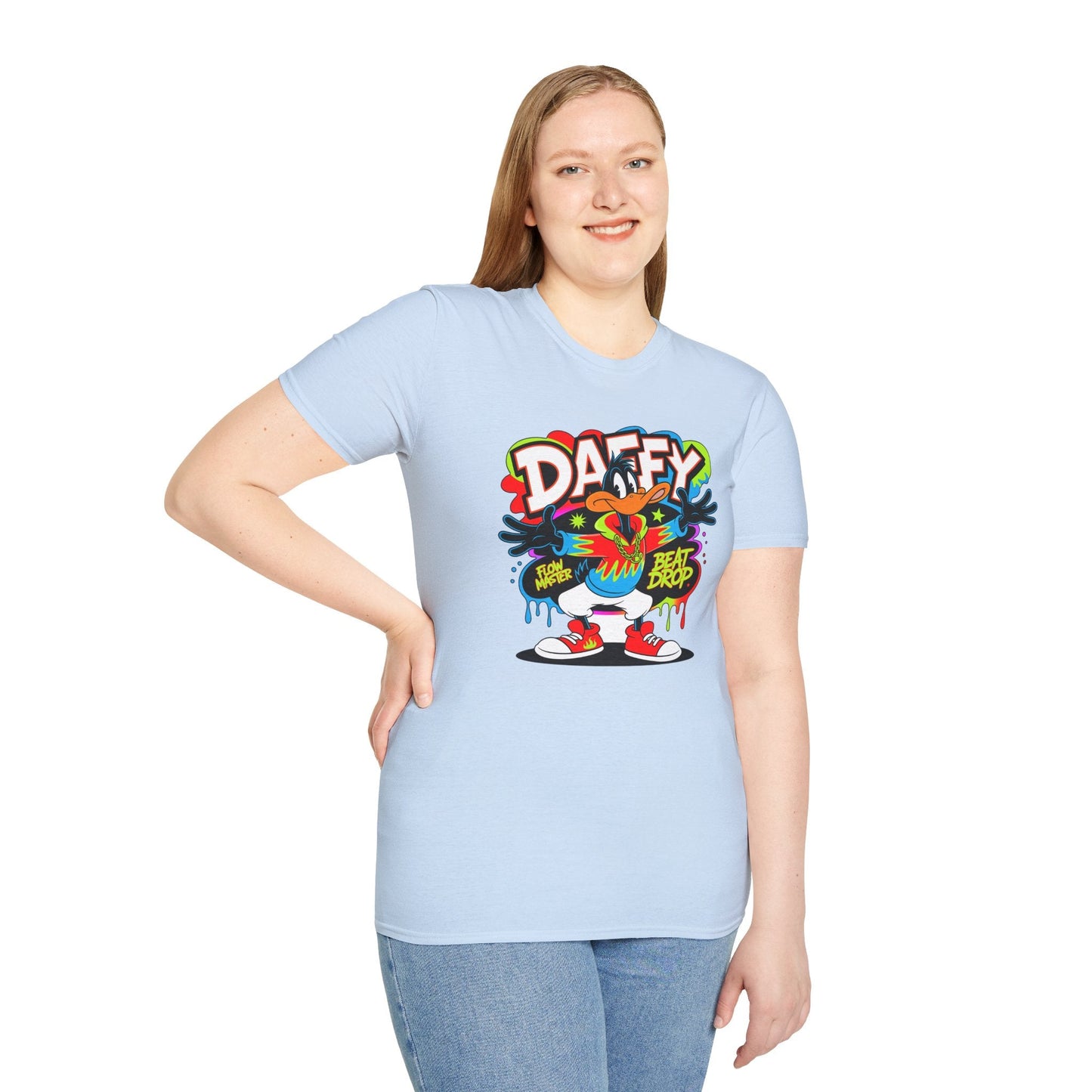 Funny Cartoon Animals T Shirt Unisex Softstyle Tee With Animation Design Gildan 64000