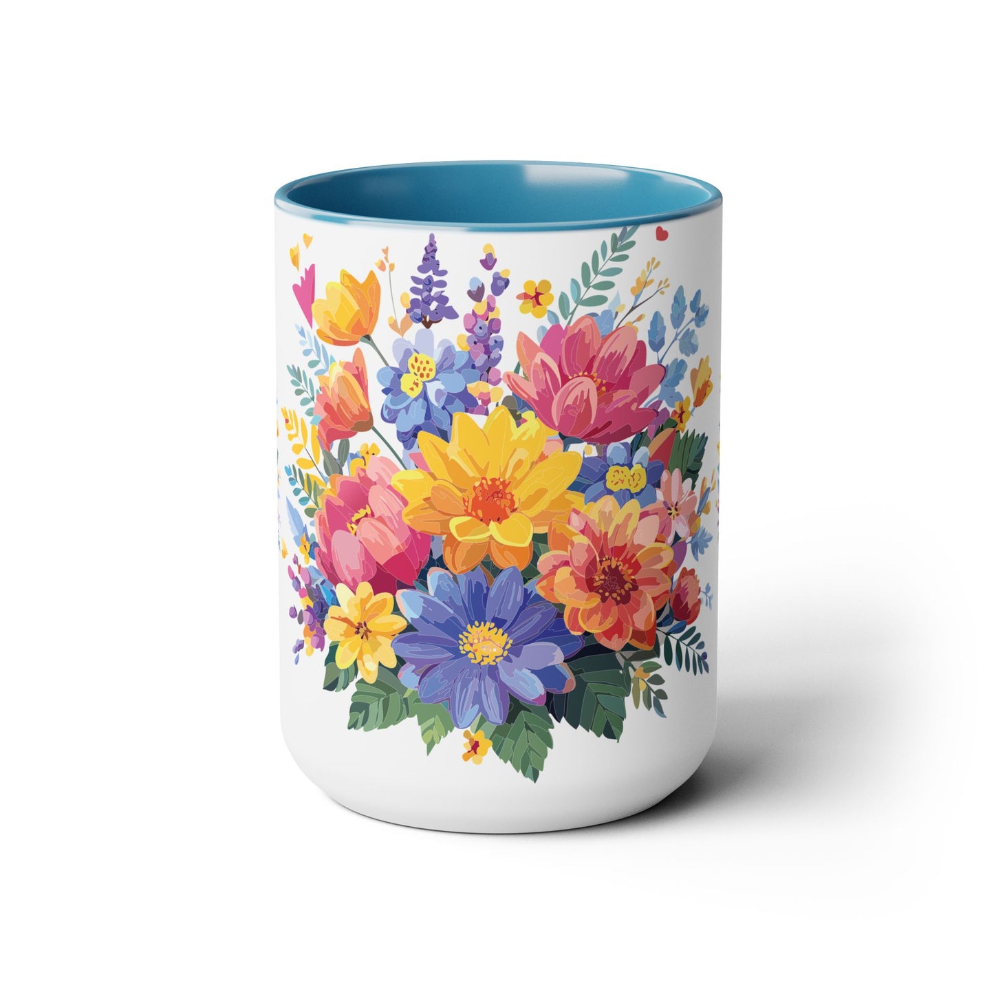 Floral Mug, Floral Cup