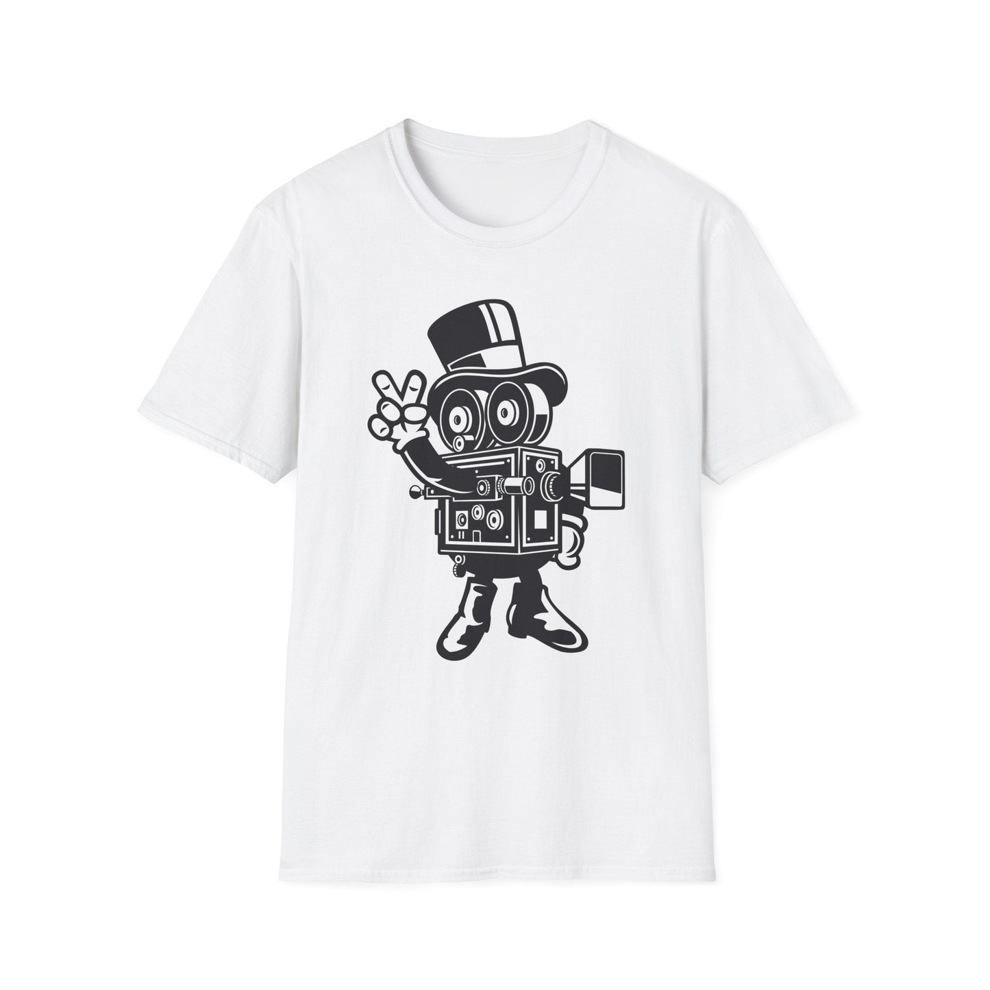 Cartoon T Shirt Animation T Shirt Funny Tee Unisex Gildan Softstyle 64000 Comfort Fit All Day